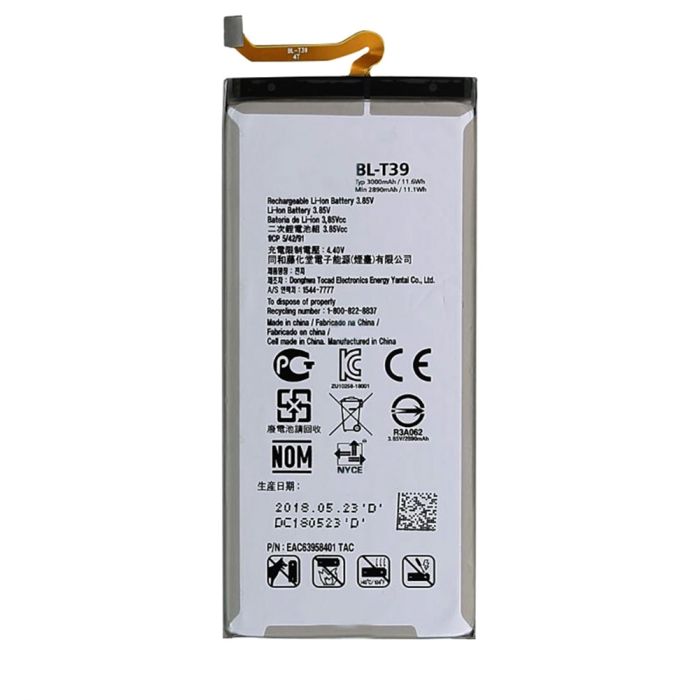 Batterie de remplacement pour LG G7 ThinQ / Q7 / Q7+ Plus / K31 / Aristo 5, BL-T39 Batterie de remplacement pour LG G7 ThinQ / Q7 / Q7+ Plus / K31 / Aristo 5, BL-T39